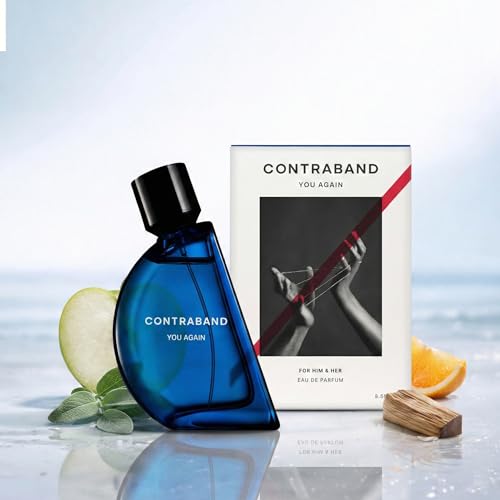 Image of Contraband Eau De Parfum - You Again | Aquatic, Musk and Amber Fragrance Notes | Aquatic Fresh & Long Lasting Spray Perfume For Men & Women | 100 ml