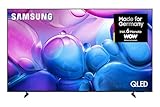 Samsung QLED 4K Q6FA 55 Zoll (138 cm) UHD Fernseher, 100% Farbvolumen für satte Farben, Quantum HDR, 4K Upscaling, Knox Security, Kostenlos 900 Sender TV Plus