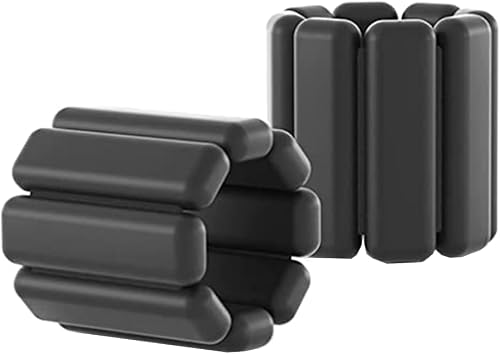 ALANES Wrist Weights Strength Training Wrist Silicone Bracelet Silicone Ankle Hand Leg Weights Suitable for Yoga Dance Pilates Pool Exercises and Jogging