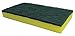 Sponge Scrubber, 9x4-1/2 in, Green/Yellow