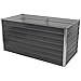 Produktbild Hochbeet Verzinkter Stahl Grau für Balkon, 160 x 80 x 77 cm, zur Anzucht von Gemüse, Kräuter und Blumen, Frühbeet aus Metall, pflegeleicht, platzsparend und schnell montiert