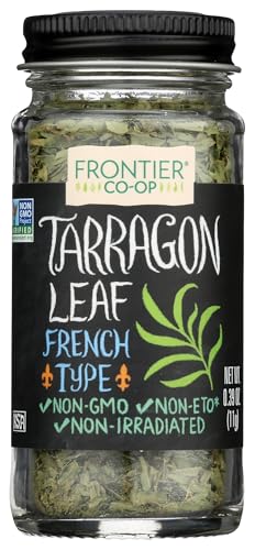Frontier Co-op Tarragon Leaf, 0.39 Ounce Bottle, Cut & Sifted,