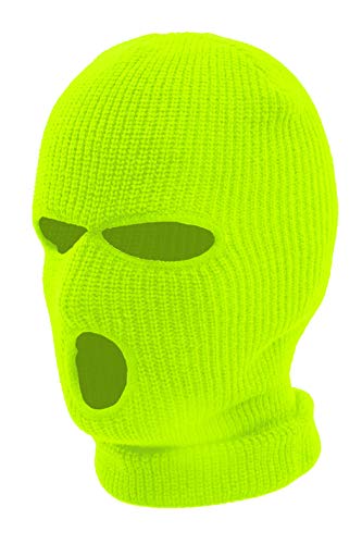 AcademyFits Quality Full Face Knit Ski Mask Beanie Men Women Unisex One Hole