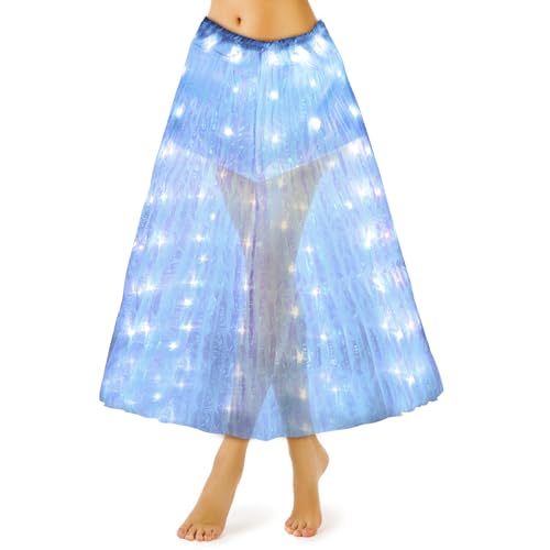 Robe de fête magique et grand tutu LED à offrir pour jeune fille
