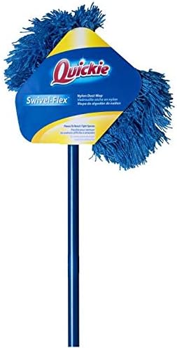 Quickie 065 Swivel-Flex Nylon Dust Mop, Blue