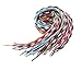 Goodlace Double Layer Fashion Checkered Shoelaces Plaid Flat Shoe Laces for Sneakers Sport Shoes Boots 47