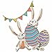 Sizzix Thinlits Die Set 15PK Bunny Games di Tim Holtz, 665850, Multicolor, Taglia unica