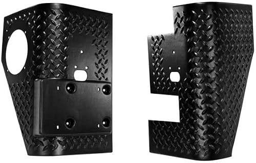 Rugged Ridge 11650.02 Body Armor Kit, Rear Quarter Panel; 97-06 Jeep Wrangler TJ