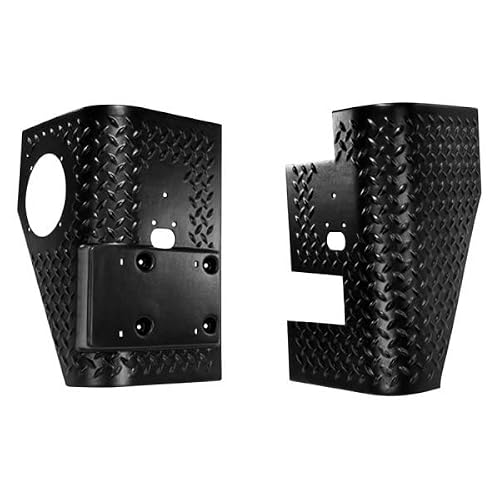 Rugged Ridge 11650.02 Body Armor Kit, Rear Quarter Panel; 97-06 Jeep Wrangler Tj #TOP2