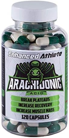 Enhanced Athlete - Arachidonic Acid Supplement - Muscle and Strength Supplement for Increased Muscle Mass & Improved Recovery for Men & Women (120 Capsules)