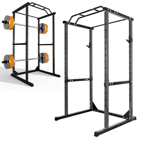 Fitness Reality Squat Rack, Heavy Duty Power Rack, Power Racks For Home Gym, 1200LB Capacity Squat Rack, for Home Gym