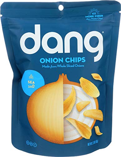 Dang Crispy Caramelized Onion Chips, Sea Salt, 2.3 Ounce Bags Dang Crispy Caramelized Onion Chips, Sea Salt, 2.3 Ounce Bags