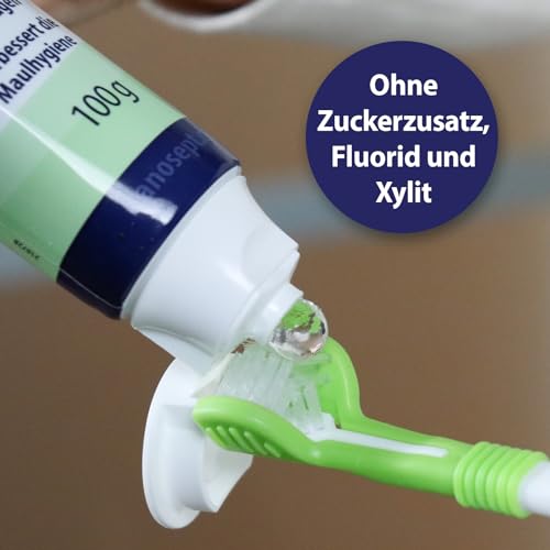 Canosept Hundezahnpasta Dental Gel 100g - Zahnpasta für Hunde - Zahnpasta Hund - Hunde Zahncreme - Zahnpflege Hund - bei Mundgeruch Hund - Zahnpasta Hund – Hundezahnpasta gegen Zahnstein