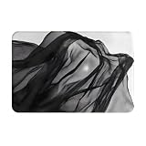 Mercury Veil Tapis de bienvenue imprimé – 40,6 x 61 cm – Tapis absorbant pour porte de salle de bain et cuisine