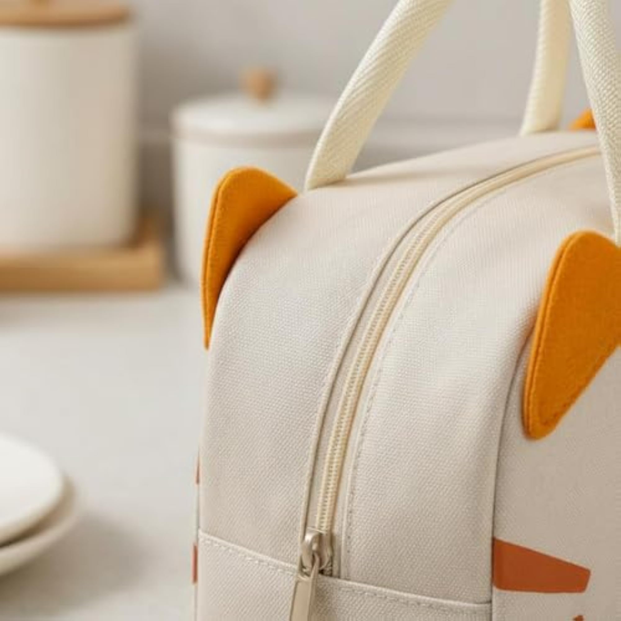 Cartoon Insulated Lunch Box Bag, High Capacity, Easy to Clean
