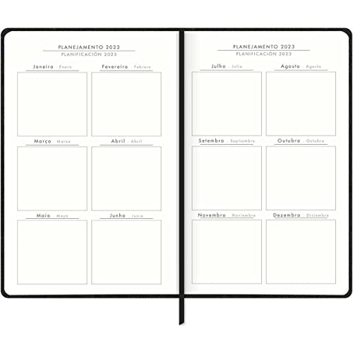 AGENDA PLANNER COSTURADO 2023 CAMBRIDGE TILIBRA