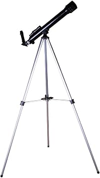 Levenhuk Skyline Base 50T Refractor Telescope Initiation Observe Earth Objects, Moon and Planets in the Solar System