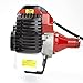 33cc Petrol Grass Trimmer and Brushcutter with Protective Guard and Harness - Optimal for Trimming Weeds, Grass Cutting, Lawn Edges - 2-Stroke Engine 0.9KW / 1.2HP