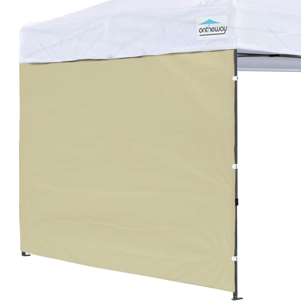 Sunwall 10x10 Pop Up Canopy Sidewall, Beige, Instant Tent Sidewall, 1 Pack
Sunwall 10x10 Pop Up Canopy Sidewall, Beige, 
