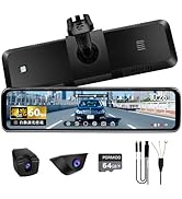 Amazon.co.jp: PORMIDOAUTOドライブレコーダーミラー型【前後カメラ