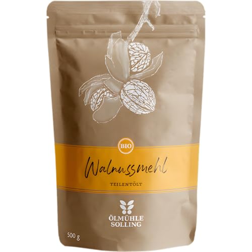 Ölmühle Solling Walnussmehl - EG Bio, 1er Pack (1 x 500 g)