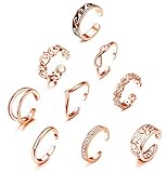 【Qualitätsmaterial】 Hergestellt aus hochwertigem Kupfer, ohne die empfindliche Haut zu schädigen, platiniert, lang anhaltende Farbbeständigkeit, lange Nutzungsdauer.