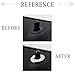 1797 Door Lock Pins Caps Compatible with Mercedes Benz Accessories Parts Bling W204 W205 W213 X204 C E Class GLC AMG Covers Decals Stickers Interior Decorations Windows Women Men Crystal Silver 4 Pack
