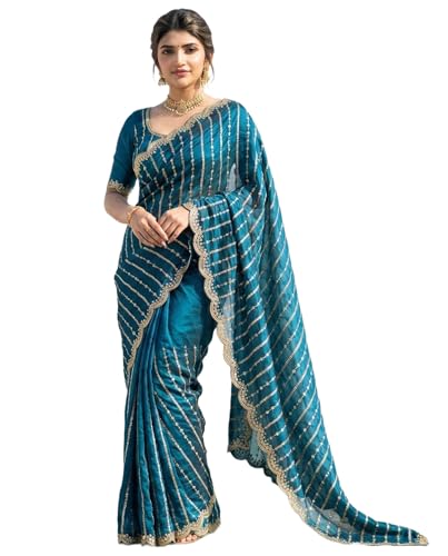 Image of Amazon Brand - Tavasya Womens Saree