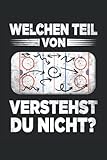 Eishockey Trainer Notizbuch (liniert) Eishockeyspieler Lustiges Coach