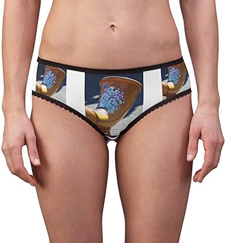Swiss Alp Horn Panties, Swiss Alp Horn Underwear, Briefs, Cotton Briefs, Funny Underwear, Panties For Women