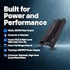 Power Acoustik RZ4-2000D 2000W Class D 4 Channel Amplifier , Black , 13.60in. x 6.30in. x 3.50in.