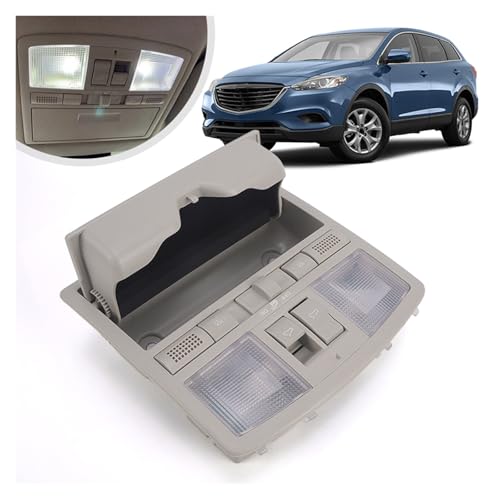 Lámpara de mapa Mazda 6 consola superior con interruptor techo solar 2009-2013 5