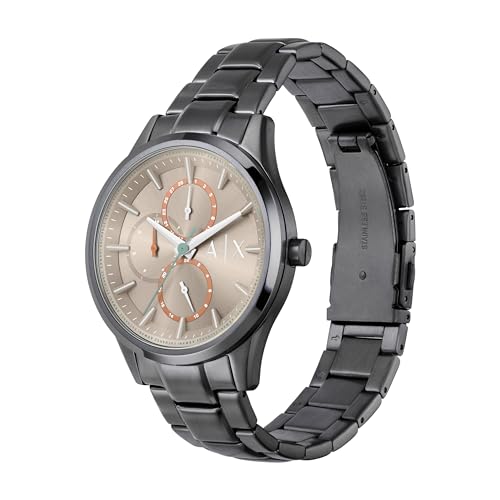 Image of A|X Armani Exchange Men's Multifunction Analog Watch, Necklace Gift Set Stainless Steel Watches for Men