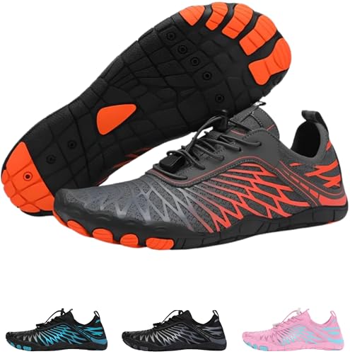 Image of Hike Footwear Lazuli Pro Barefoot Shoes - Minimalist Lightweight Flexible Sneakers with Arch Support for Trail Running, Hiking, Gym & Everyday Walking (Unisex)