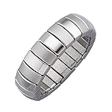 elastischer ring sling KLASSISCHES SCHMUCKSTÜCK: Der Ring hat einen Magneten verarbeitet, sodass Sie die Magnetkraft nah am Körper tragen können.
