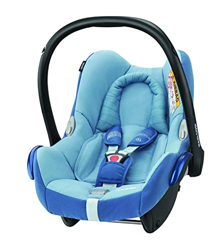 Maxi-Cosi CabrioFix Silla de Coche Grupo 0+ (0-13 kg), desde el Nacimiento hasta 12 Meses approx, Azul (Frequency Blue), 66 x 44.5 x 57 cm