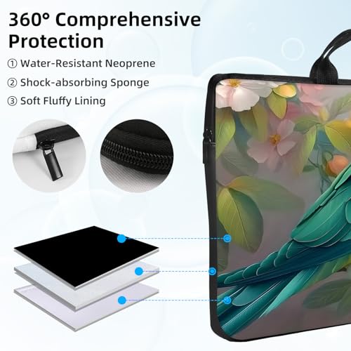 Funda para Laptop 15 pulgadas con Mouse Pad Verde miniatura 3
