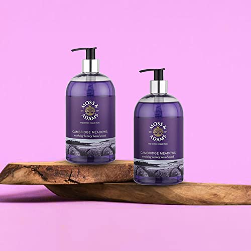 Image of Moss & Adams Germ Protection Refreshing Luxury Hand Wash - 500ml (Pack of 2) | Smart Living Product (Cambridge Meadows)