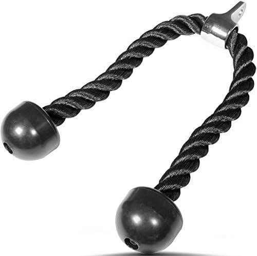 Metal House Maxx Pro USA Triceps Rope Gym Machine Attachment, 20 inches, Microfiber Rope, Swivel Clamp, Adjustable Sliding Handle (B0DBDM3YCW) Amazon Price History, Amazon Price Tracker