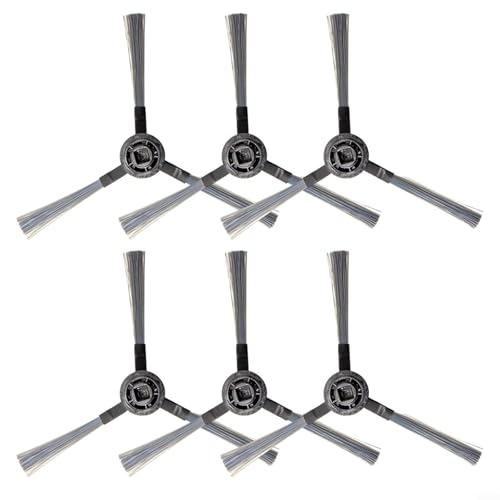 6 pack Side Brushes Replacement For bObsweep Robot Vacuum Cleaner For Dustin For Orb-i For Ultra-Vision For RC400,Edge-Sweeping Brushes Accessories