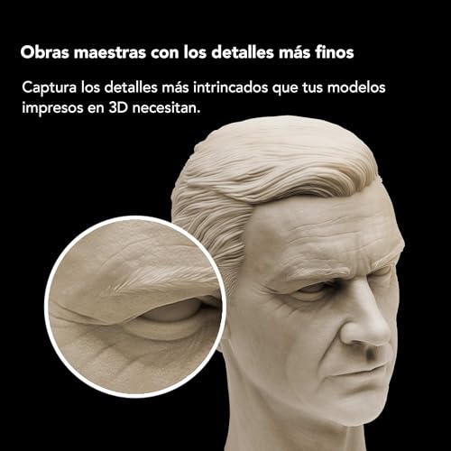 Resina Phrozen Aqua-Vanilla 8K UV 405nm para Impresión 3D - Beige (1kg) - Fernando Cortés