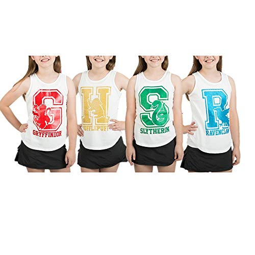 Youth Girls' Harry Potter Gryffindor Glitter Print Tank Top-Large2