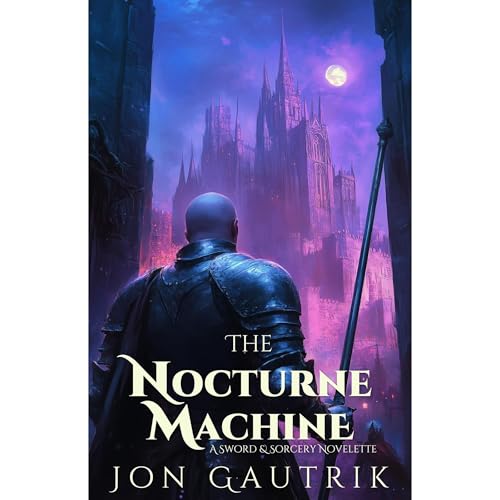The Nocturne Machine Audiolibro Por Jon Gautrik arte de portada