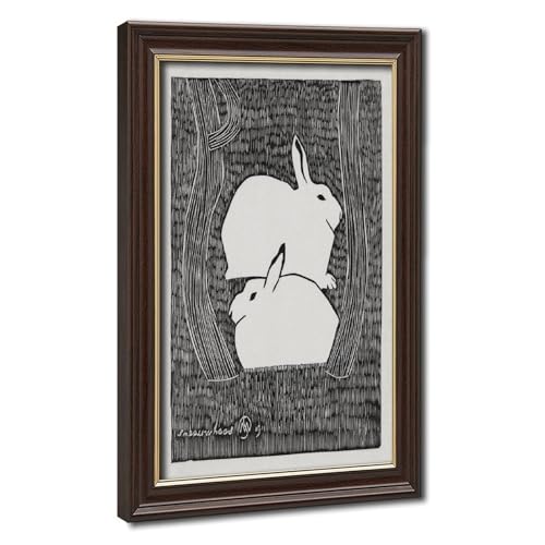 Cadre à suspendre Twee Sneeuwhazen De Mesquita 50,8x76,2 cm