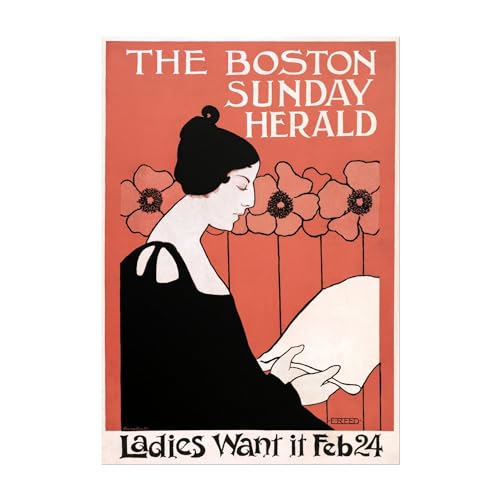 Affiche Giclée Art Print Ethel Reed Boston Sunday Herald Pathos Studio 40,6 x 55,9 cm