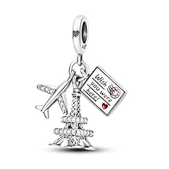 Airplane Paris charms