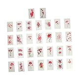 BELLIFFY 120シーツ枚 装用 シール 彼 花 コス やステージスにな一時的な刺