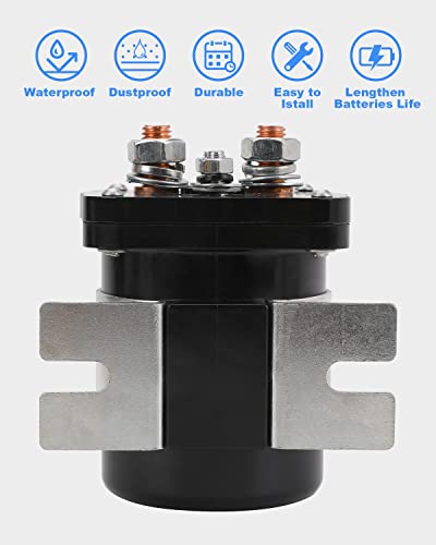 500 Amp Battery Isolator For Mobile Audio Relay Continuous Battery Isolator, 12V Battery Disconnect Relay 500A Relay And Isolator #TOP6