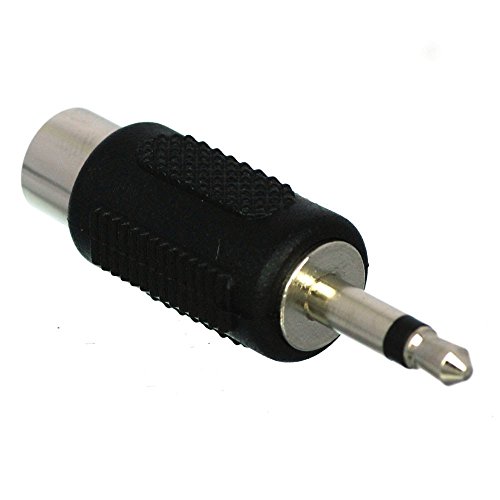 Cess Rca Female To 3.5Mm 1/8" Mono Ts Male Adapter Connector - 3.5Mm Mono Male To Rca Female (10 Pack) #TOP1