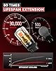 LASFIT 3157 LED Bulb Turn Signal Lights Amber Yellow, Upgrade 500% Bright 3156 3157a 3057 4157 4057 LED, Replacement Bulbs with Projector Rear Blinker Lights (Need Resistor), 2pcs #5